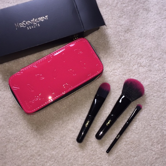 Yves Saint Laurent Makeup Ysl Beauty Makeup Brush Set Poshmark